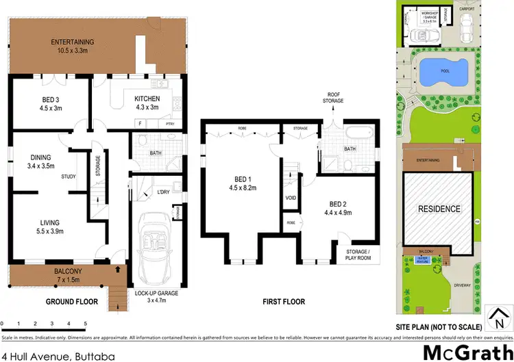 Floorplan of Homely house listing, 4 Hull Avenue, Buttaba NSW 2283