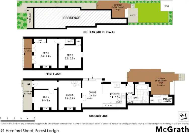 Floorplan of Homely house listing, 91 Hereford Street, Forest Lodge NSW 2037