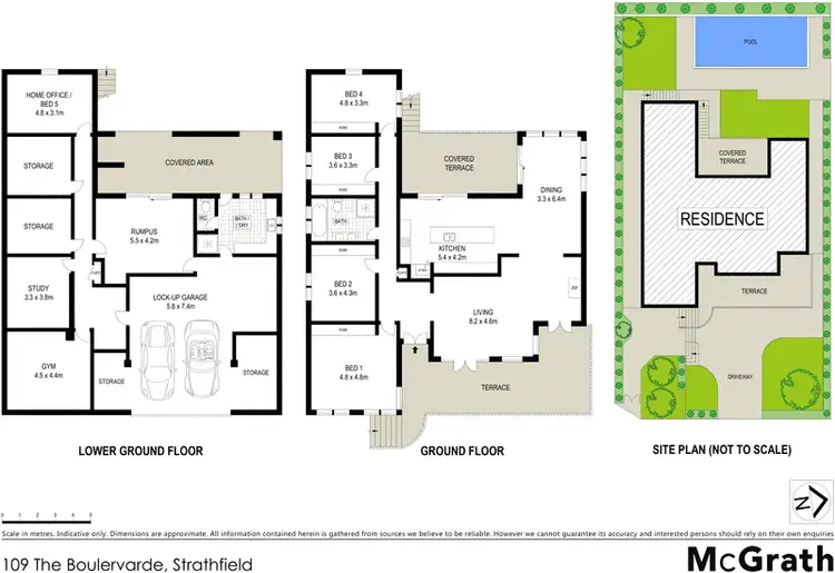 Floorplan of Homely house listing, 109 The Boulevarde, Strathfield NSW 2135