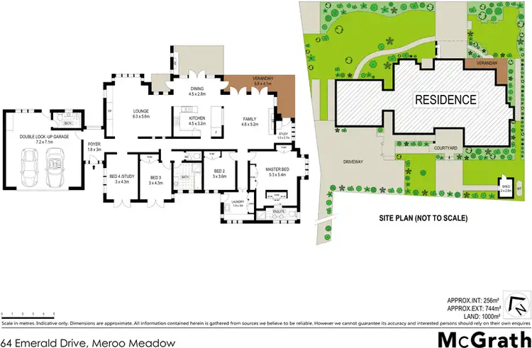 Floorplan of Homely house listing, 64 Emerald Drive, Meroo Meadow NSW 2540