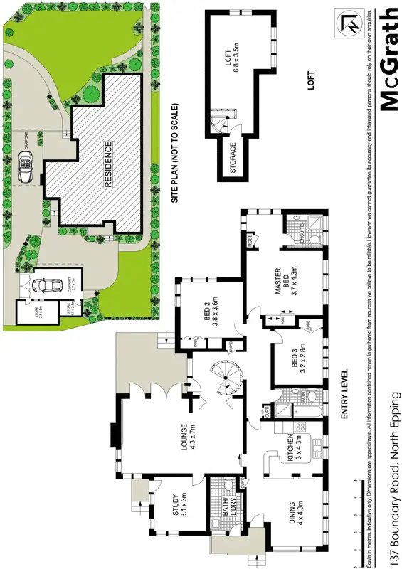 Floorplan of Homely house listing, 137 Boundary Road, North Epping NSW 2121