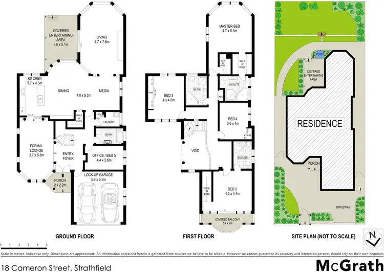 Floorplan of Homely house listing, 18 Cameron Street, Strathfield NSW 2135