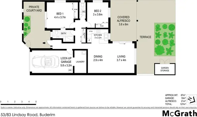 Floorplan of Homely apartment listing, 53/83 Lindsay Road, Buderim QLD 4556