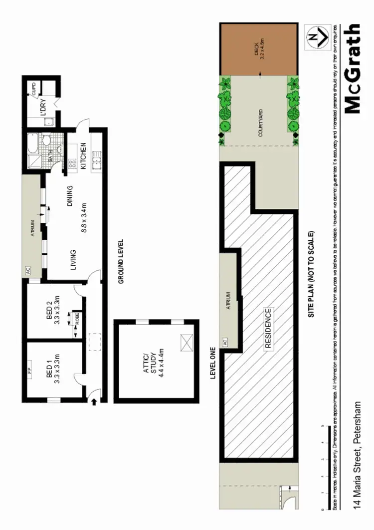 Floorplan of Homely house listing, 14 Maria Street, Petersham NSW 2049