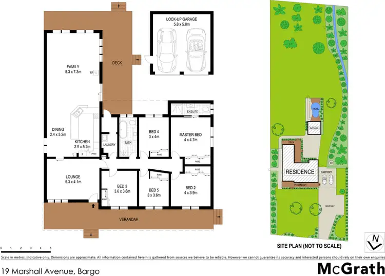 Floorplan of Homely rural property listing, 19 Marshall Avenue, Bargo NSW 2574