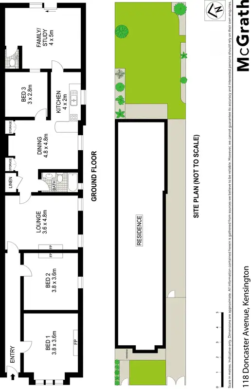Floorplan of Homely house listing, 118 Doncaster Avenue, Kensington NSW 2033
