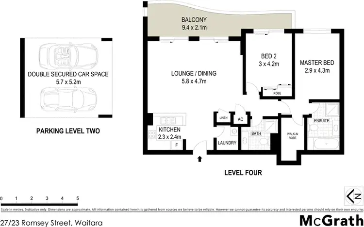 Floorplan of Homely apartment listing, 27/23 Romsey Street, Waitara NSW 2077
