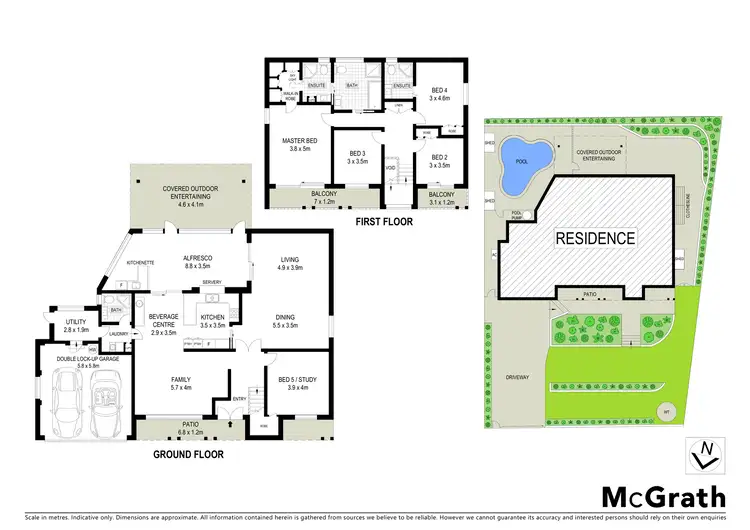 Floorplan of Homely house listing, 28 Numeralla Avenue, Ashmore QLD 4214