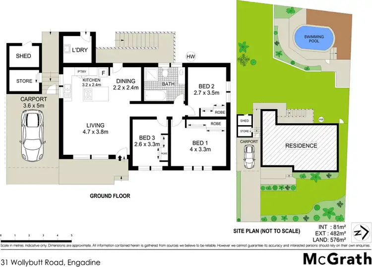 Floorplan of Homely house listing, 31 Wollybutt Road, Engadine NSW 2233