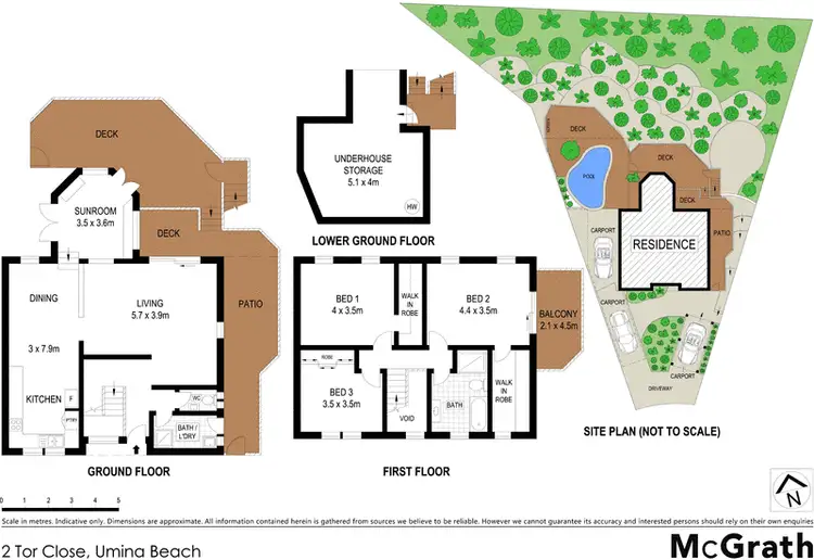 Floorplan of Homely house listing, 2 Tor Close, Umina Beach NSW 2257