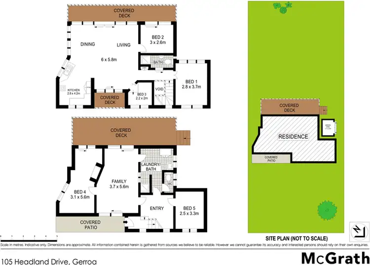 Floorplan of Homely house listing, 105 Headland Drive, Gerroa NSW 2534