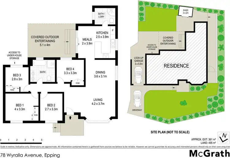 Floorplan of Homely house listing, 78 Wyralla Avenue, Epping NSW 2121