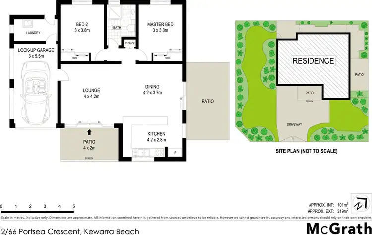 Floorplan of Homely apartment listing, 2/66 Portsea Crescent, Kewarra Beach QLD 4879