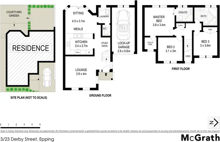 Floorplan of Homely apartment listing, 3/23 Derby Street, Epping NSW 2121