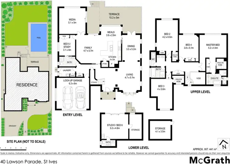 Floorplan of Homely house listing, 40 Lawson Parade, St Ives NSW 2075