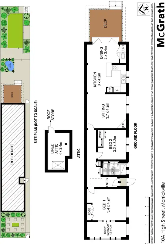 Floorplan of Homely house listing, 10A High Street, Marrickville NSW 2204