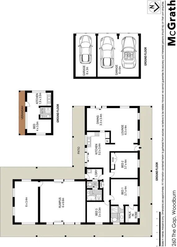 Floorplan of Homely rural property listing, 260 The Gap Road, Woodburn NSW 2472