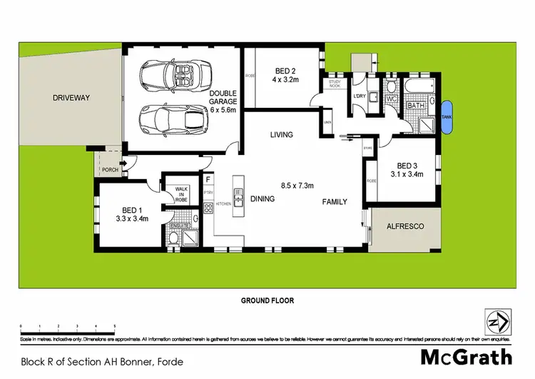 Floorplan of Homely house listing, 111 Hibberd Crescent, Forde ACT 2914