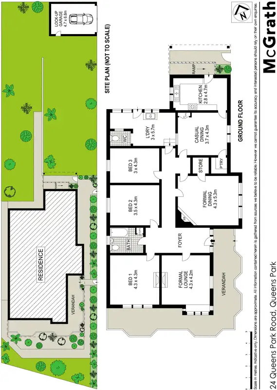 Floorplan of Homely house listing, 24 Queens Park Road, Queens Park NSW 2022
