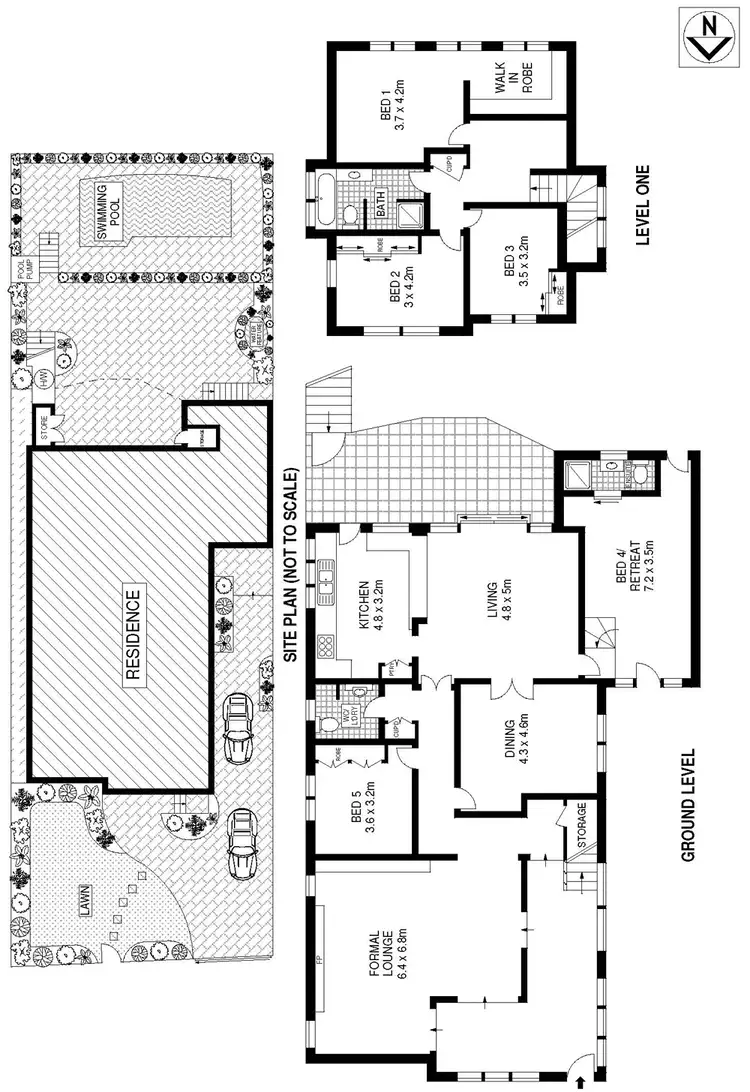 Floorplan of Homely house listing, 75 Hewlett Street, Bronte NSW 2024