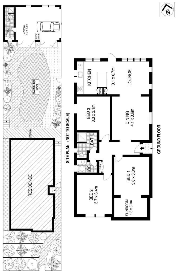 Floorplan of Homely house listing, 7 Marlborough Street, Leichhardt NSW 2040