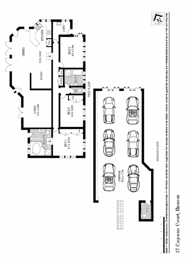 Floorplan of Homely house listing, 17 Capano Court, Elanora QLD 4221