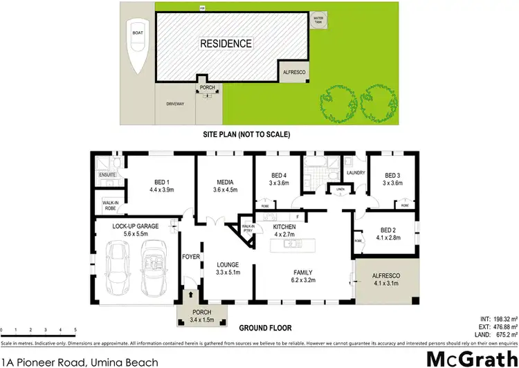 Floorplan of Homely house listing, 1A Pioneer Road, Umina Beach NSW 2257