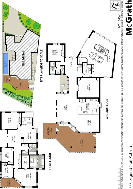 Floorplan of Homely house listing, 847 Legend Trail, Robina QLD 4226