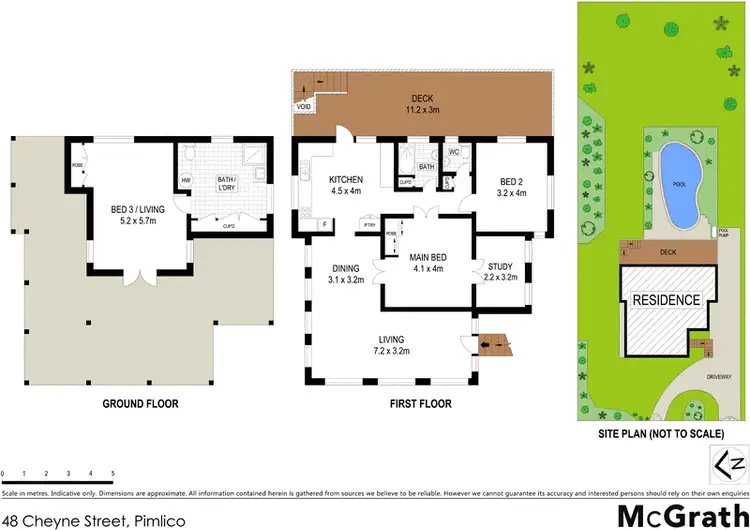 Floorplan of Homely house listing, 48 Cheyne Street, Pimlico QLD 4812
