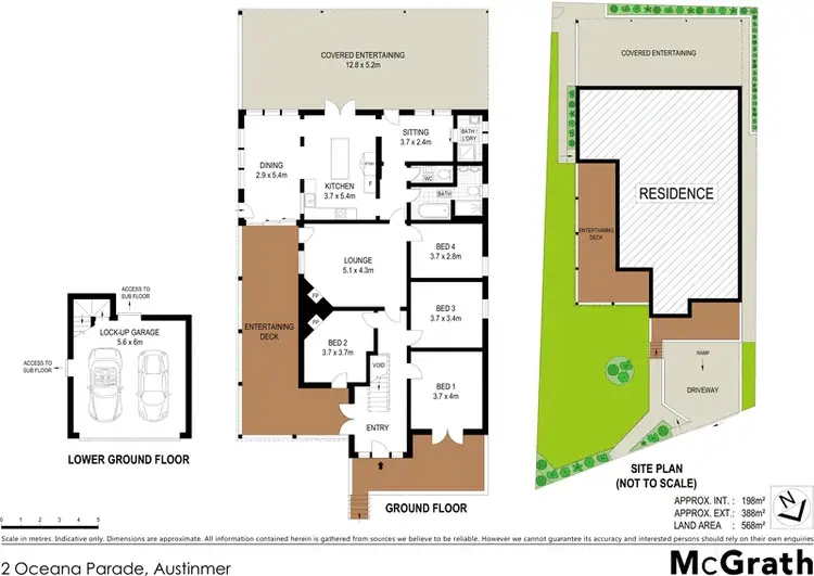 Floorplan of Homely house listing, 2 Oceana Parade, Austinmer NSW 2515