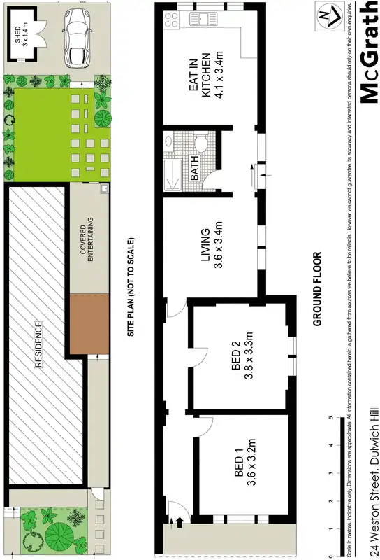 Floorplan of Homely house listing, 24 Weston Street, Dulwich Hill NSW 2203