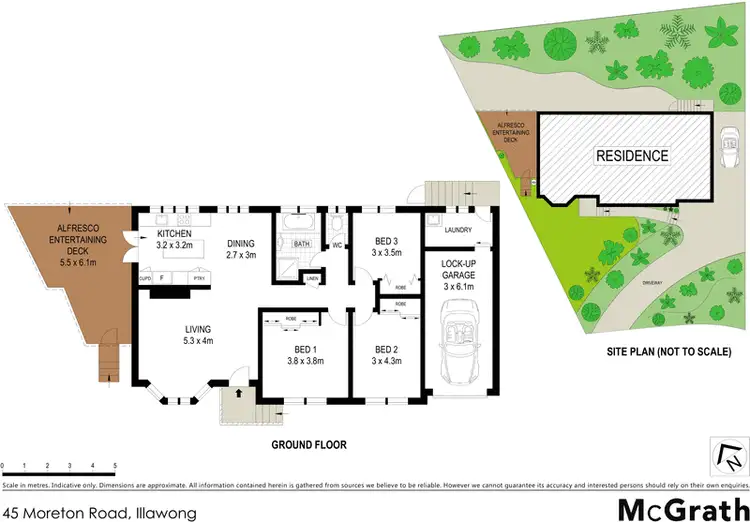 Floorplan of Homely house listing, 45 Moreton Road, Illawong NSW 2234