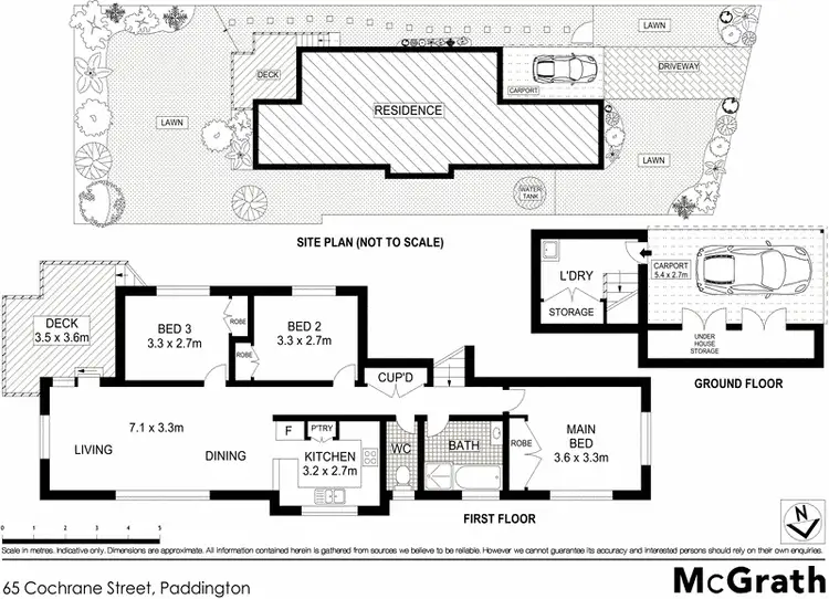 Floorplan of Homely house listing, 65 Cochrane Street, Paddington QLD 4064