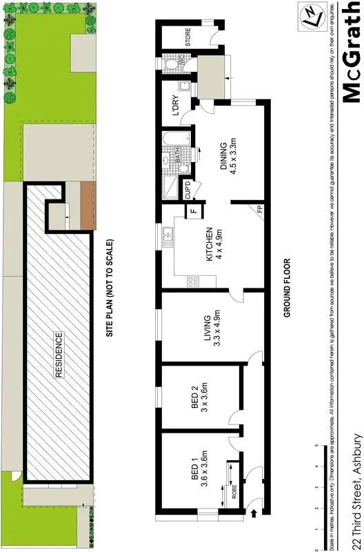 Floorplan of Homely house listing, 22 Third Street, Ashbury NSW 2193