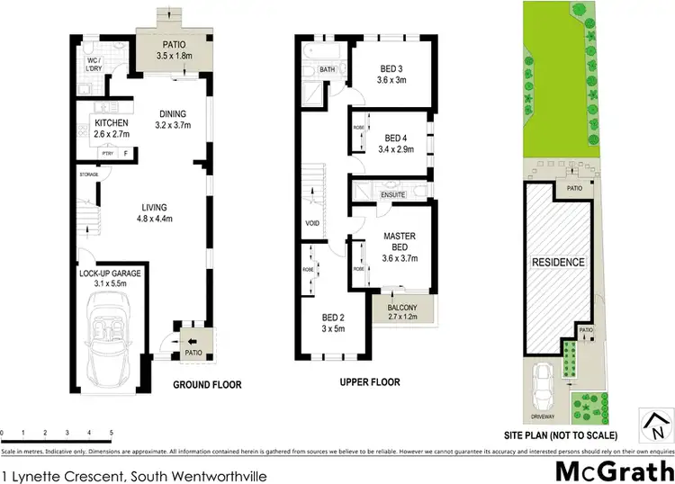 Floorplan of Homely house listing, 1 Lynette Crescent, South Wentworthville NSW 2145