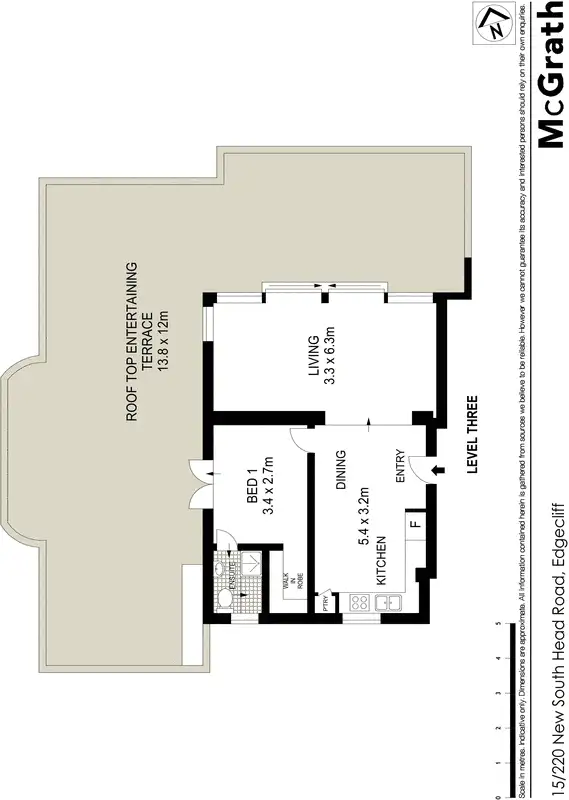Floorplan of Homely apartment listing, 15/220 New South Head Road, Edgecliff NSW 2027