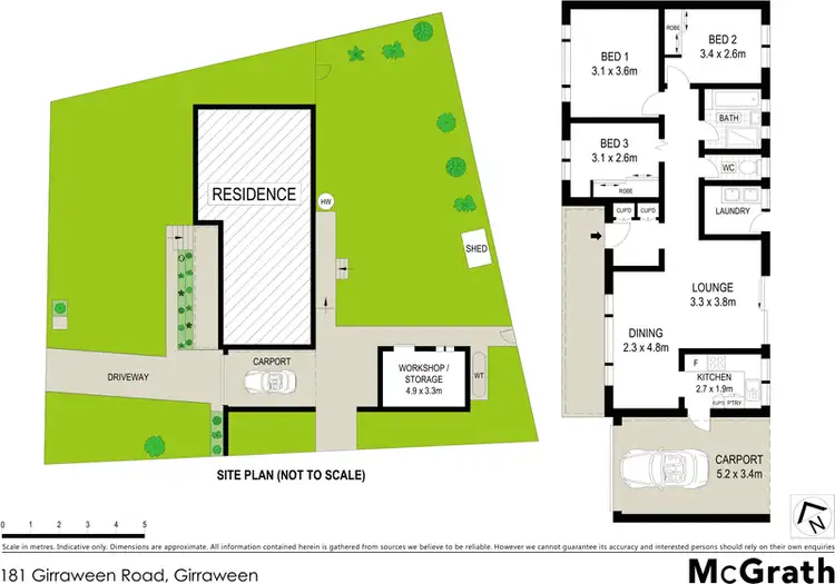 Floorplan of Homely house listing, 181 Girraween Road, Girraween NSW 2145