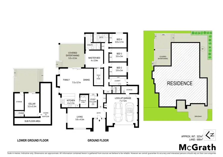 Floorplan of Homely house listing, 60 Wighton Terrace, Casey ACT 2913