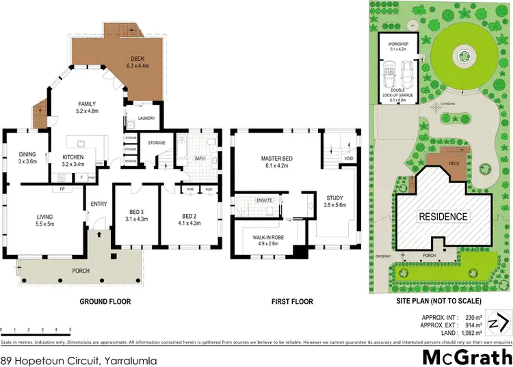 Floorplan of Homely house listing, 89 Hopetoun Circuit, Yarralumla ACT 2600