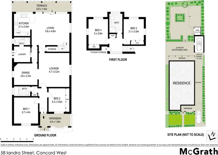 Floorplan of Homely house listing, 58 Iandra Street, Concord West NSW 2138