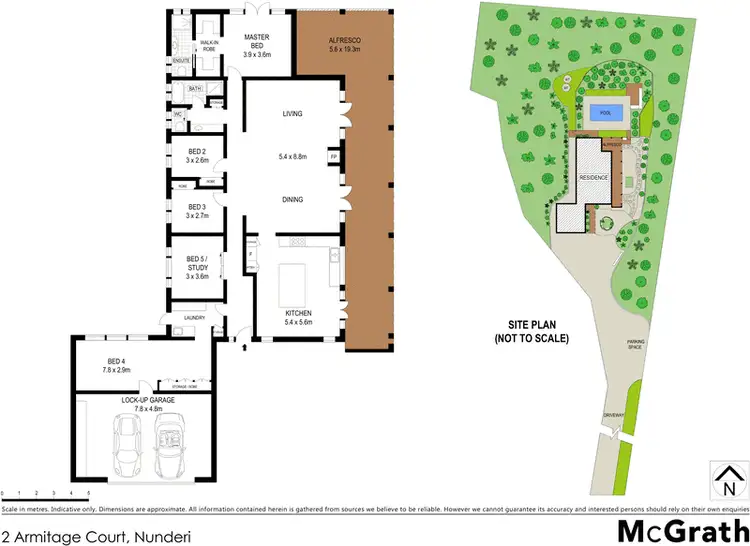 Floorplan of Homely house listing, 2 Armitage Court, Nunderi NSW 2484