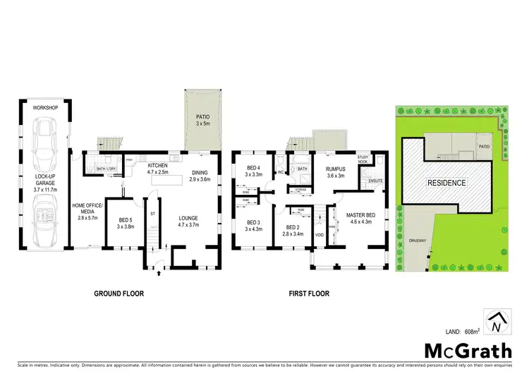 Floorplan of Homely house listing, 18 Orlando Crescent, Springwood QLD 4127