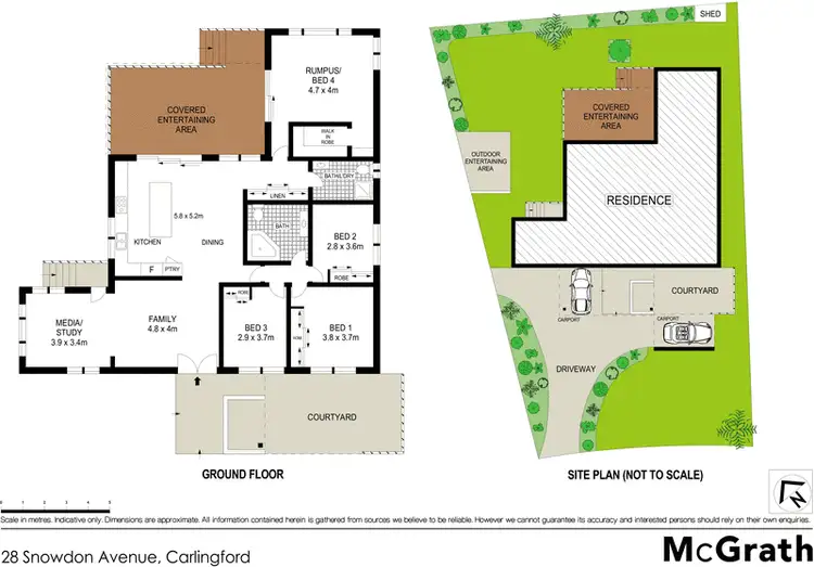 Floorplan of Homely house listing, 28 Snowdon Avenue, Carlingford NSW 2118