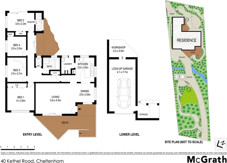 Floorplan of Homely house listing, 40 Kethel Road, Cheltenham NSW 2119