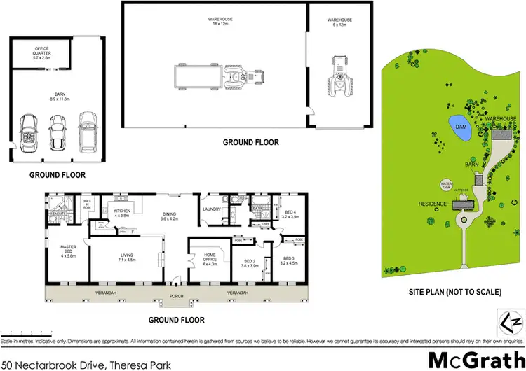 Floorplan of Homely house listing, 50 Nectarbrook Drive, Theresa Park NSW 2570
