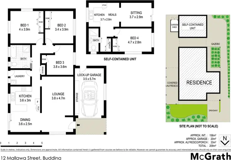 Floorplan of Homely house listing, 12 Mallawa Street, Buddina QLD 4575