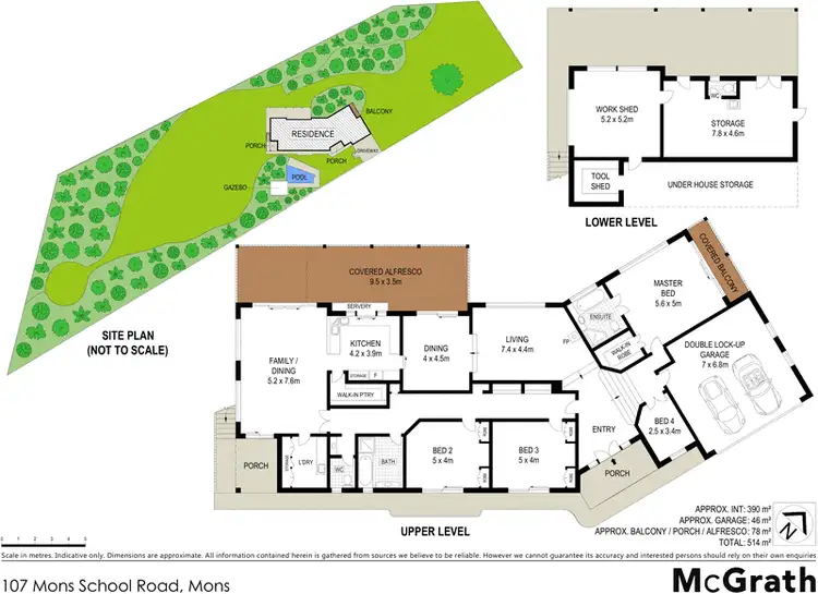 Floorplan of Homely house listing, 107 Mons School Road, Mons QLD 4556