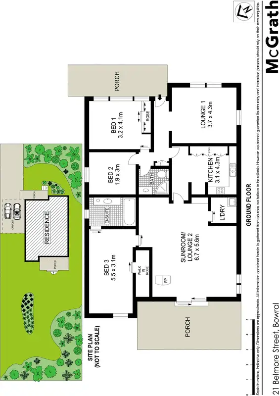 Floorplan of Homely house listing, 21 Belmore Street, Bowral NSW 2576
