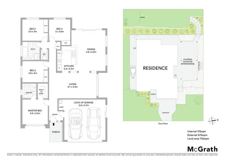 Floorplan of Homely house listing, 11 Dove Place, Springfield QLD 4300