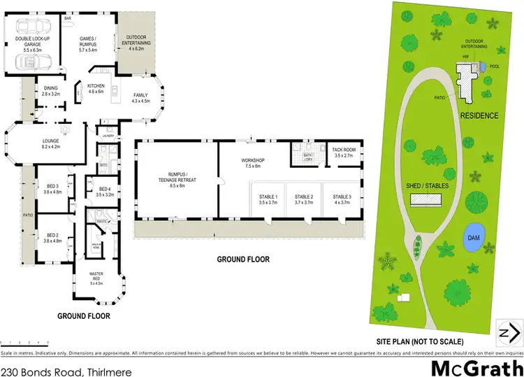 Floorplan of Homely house listing, 230 Bonds Road, Thirlmere NSW 2572
